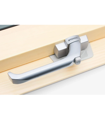 maniglia con blocco di sicurezza per controllo apertura per finestre tetto su arredoedilizia.shop