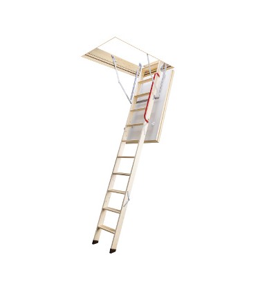 scala retrattile pieghevole in legno super termoisolata ad alta efficienza energetica