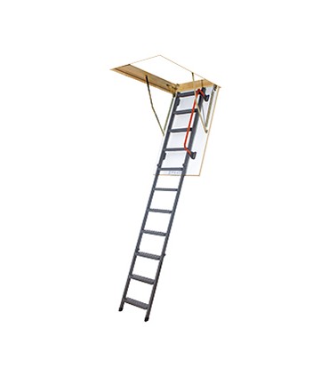 scala retrattile in metallo pieghevole termoisolante confortevole e funzionale