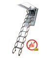 Scala sezionale a forbice in metallo LSF Ignifuga