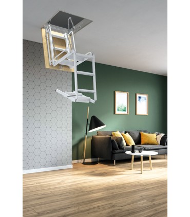 4 PZ scala con struttura rigida a 4 parti mobili