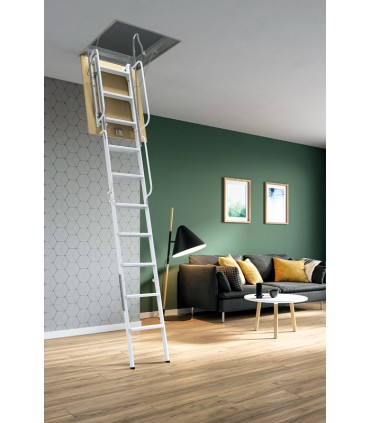 4 PZ scala con struttura rigida a 4 parti mobili