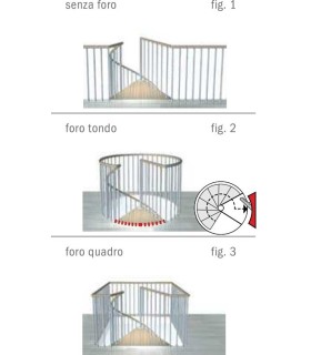 balaustra scala a chiocciola su arredoedilizia.shop a prezzi bassi e spedizione gratis. consulenza e preventivi gratuiti