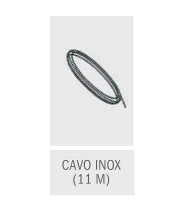 Cavo inox 11 m Arkè ricambi scala a chiocciola arredo edilizia.shop prezzi bassi e assistenza