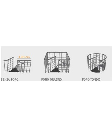 balaustra arkè fontanot scala salvaspazio prezzi bassi vendita online assistenza