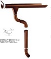 Grondaia kit E per casette con falde da 350 a 390 cm