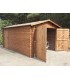 Garage Casetta in legno impregnata 350*600 Emma su arredoedilizia shop on line ai prezzi più bassi d'Italia