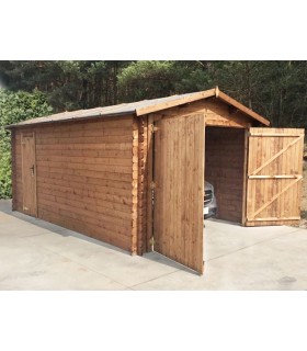 Garage Casetta in legno impregnata 350*600 Emma su arredoedilizia shop on line ai prezzi più bassi d'Italia