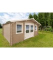 Camilla 500X500 legno naturale grezzo