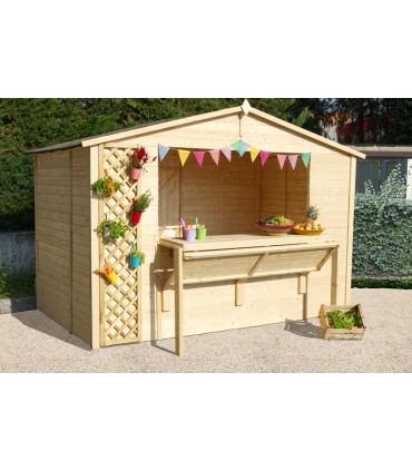chiosco di legno negozietto a prezzi bassi e spedizione gratuita su arredo edilizia shop Rio 310X184