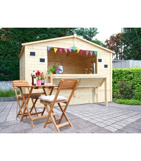 chiosco di legno negozietto a prezzi bassi e spedizione gratuita su arredo edilizia shop Miami 310X300