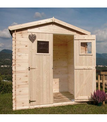 Casette di legno per giardini a prezzi bassi e spedizione gratuita su arredo edilizia shop Giada 180X130
