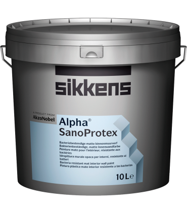 Vendita vernici Sikkens online arredo edilizia shop Italia Europa Olanda Alpha Sanoprotex idropittura lavabile