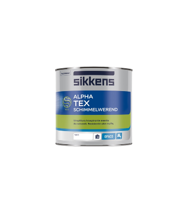 Vendita vernici Sikkens online arredo edilizia shop Italia Europa Olanda Alpha Tex schimmelwerend sf idropittura traspirante
