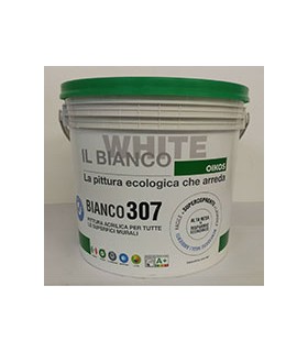 Vendita vernici Oikos online arredo edilizia shop Italia Europa Olanda 307 bianco supercoprente