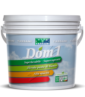 Vendita vernici Tassani online arredo edilizia shop Italia Europa Olanda dom 1 pittura super Lavabile spediamo