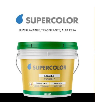 Vendita vernici Oikos online arredo edilizia shop Italia Europa Olanda Supercolor idropittura traspirante