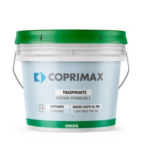 Vendita vernici Oikos online arredo edilizia shop Italia Europa Olanda coprimax idropittura traspirante