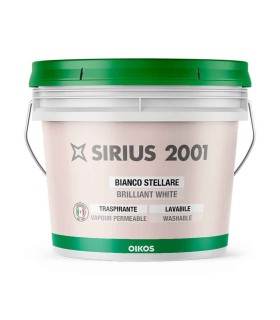 Vendita vernici Oikos online arredo edilizia shop Italia Europa Olanda Sirius 1000 idropittura semilavabile
