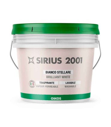 Vendita vernici Oikos online arredo edilizia shop Italia Europa Olanda Sirius 1000 idropittura semilavabile