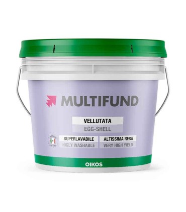 Vendita vernici Oikos online arredo edilizia shop Italia Europa Olanda Multifund idropittura lavabile vellutata