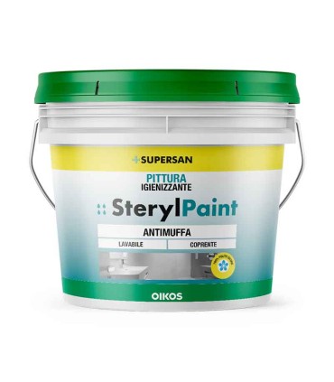 Vendita vernici oikos online arredo edilizia shop Italia Europa Olanda sterylpaint idropittura antimuffa