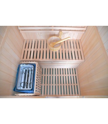 sauna tradizionale finlandese per 2persone su arredoedilizia.shop