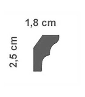 cornice in polistirolo per soffitto estruse in polistirene acquista online Bovelacci su arredoedilizia.shop