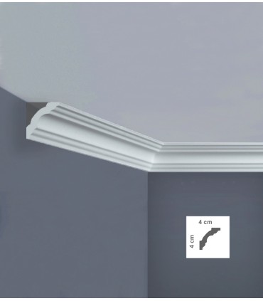 I743 cornice in polistirolo per soffitto estruse in polistirene acquista online Bovelacci ItalStyl su arredoedilizia.shop