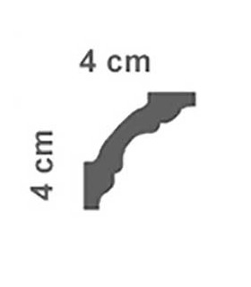 I743 cornice in polistirolo per soffitto estruse in polistirene acquista online Bovelacci ItalStyl su arredoedilizia.shop