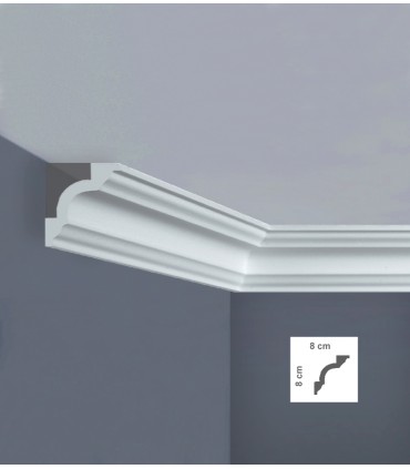 I780 cornice in polistirolo per soffitto estruse in polistirene acquista online Bovelacci ItalStyl su arredoedilizia.shop