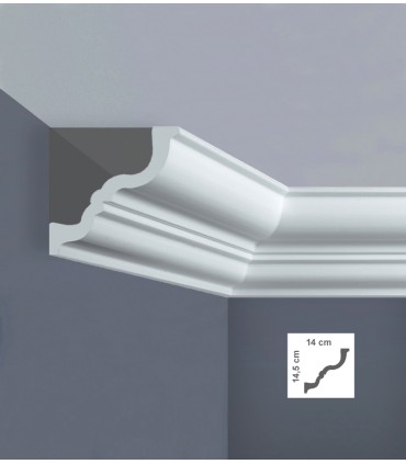 I795 cornice in polistirolo led per soffitto estruse in polistirene acquista online Bovelacci ItalStyl su arredoedilizia.shop