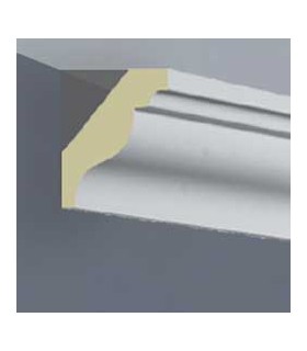 C3015 cornice in poliuretano 4*4,2 per soffitto acquista online Bovelacci su arredoedilizia.shop prezzi bassi Italia Europa