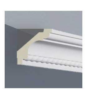 C3128 cornice in poliuretano 5,7*5,7 per soffitto acquista online Bovelacci su arredoedilizia.shop prezzi bassi Italia Europa