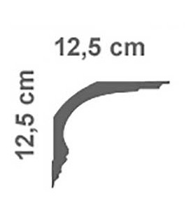 C3006 cornice in poliuretano 12,5*12,5 per soffitto acquista online Bovelacci su arredoedilizia.shop prezzi bassi Italia Europa