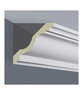 C3022 cornice in poliuretano LED per soffitto acquista online Bovelacci su arredoedilizia.shop prezzi bassi Italia Europa