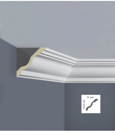 C3022 cornice in poliuretano LED per soffitto acquista online Bovelacci su arredoedilizia.shop prezzi bassi Italia Europa
