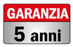 GARANZIA 5 ANNI