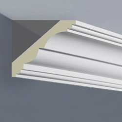 cornice in poliuretano per soffitto