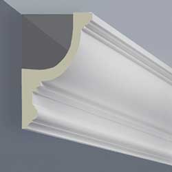 cornice in poliuretano per soffitto