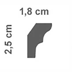 cornice in polistirolo 1,8x2,5