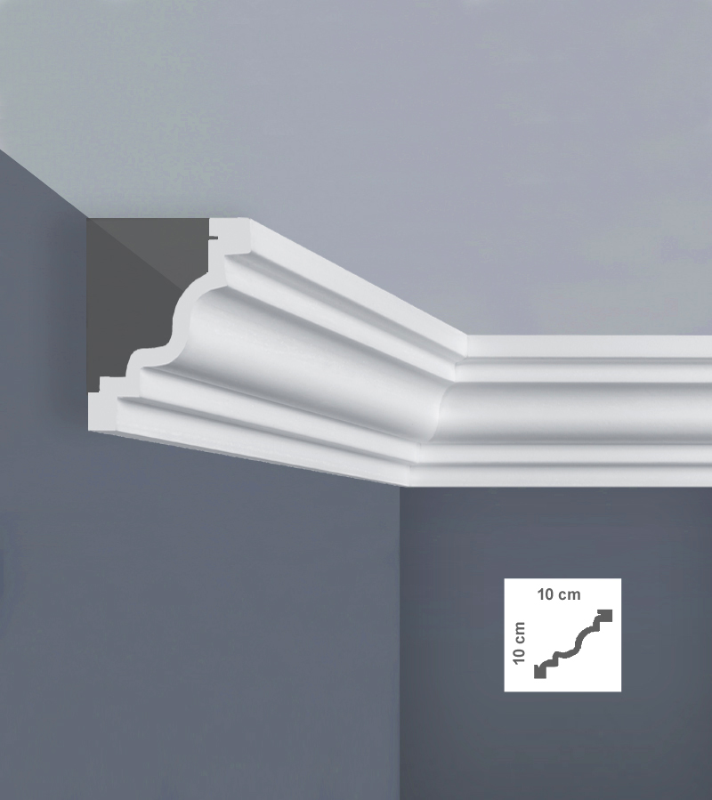 cornice in polistirolo 10 x 10