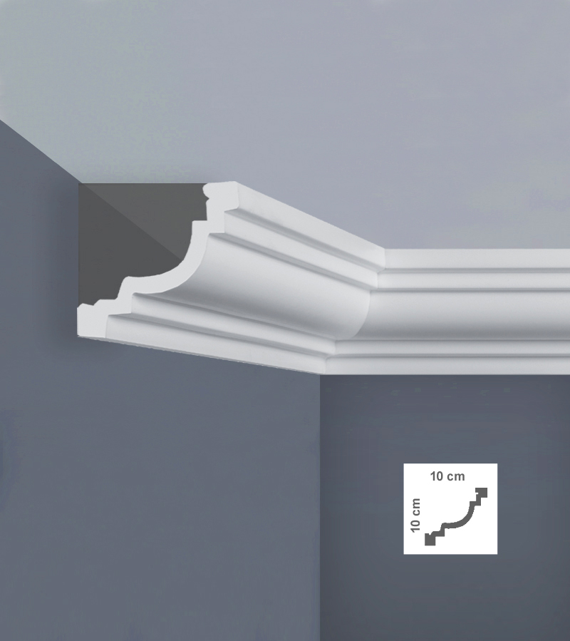 cornice in polistirolo 10 x 10