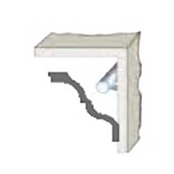cornice in polistirolo10,5 x 9 