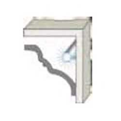 cornice in polistirolo 13 x 14