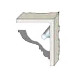 cornice in polistirolo 12,5 x 12,5