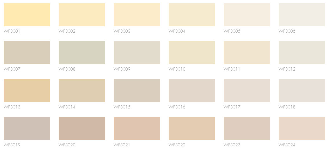 mazzetta colori white oikos