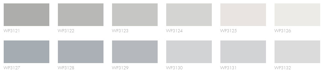 mazzetta colori white oikos