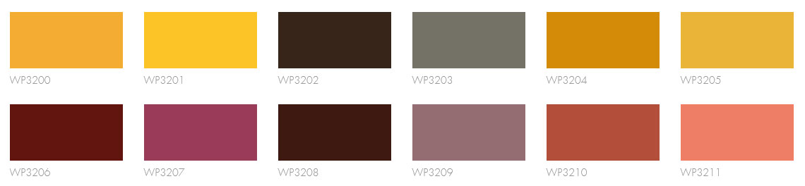 mazzetta colori white oikos