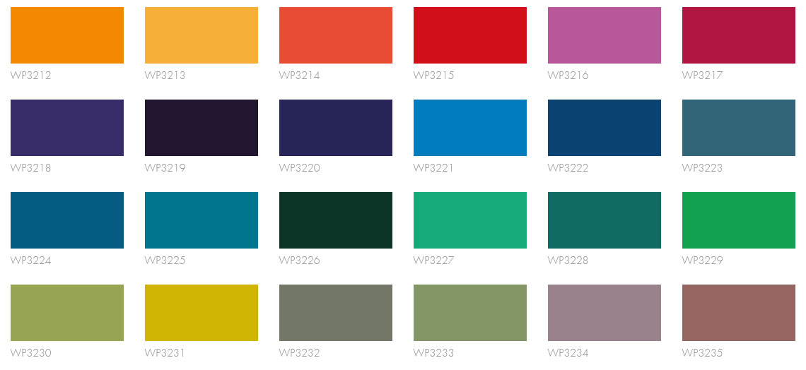 mazzetta colori white oikos